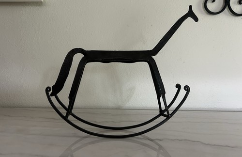 Vintage forged iron metal - vintage,