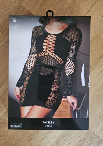 Ann summers black paisley - summers,