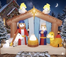 10FT Inflatable Jesus Nativity