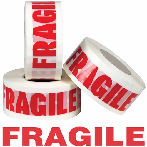 Fragile printed strong parcel - fragile,