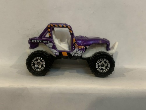 Purple mbx 4x4 2007 matchbox - purple,