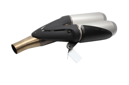 Exhaust muffler dual - , system