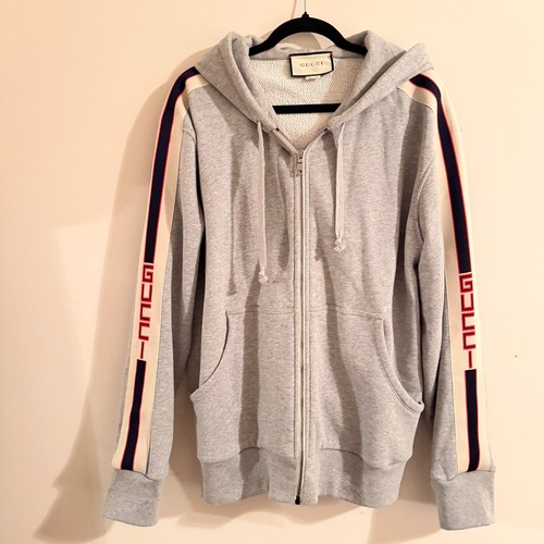 Gucci logo stripe sweatshirt - logo,