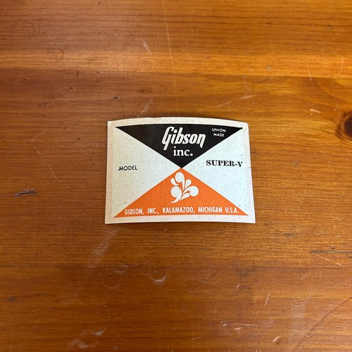 1970 gibson super v - 1970's,