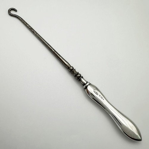 Antique edwardian button hook - edwardian,