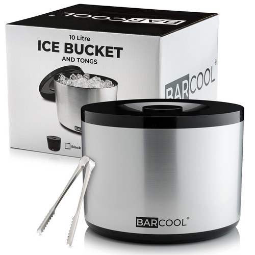 Barcool ice bucket with - with, lid