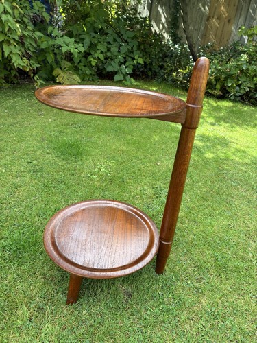 Mid century modern tier teak - 2-tier,