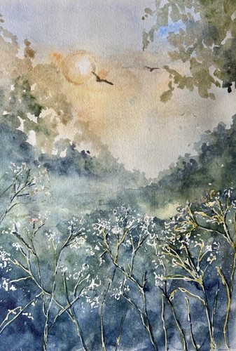 Cow parsley original - cow, :