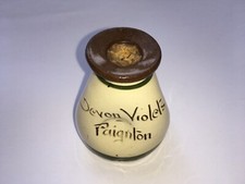 SCARCE 1920s VINTAGE TORQUAY WARE DEVON VIOLETS PAIGNTON SOUVENIR PERFUME BOTTLE