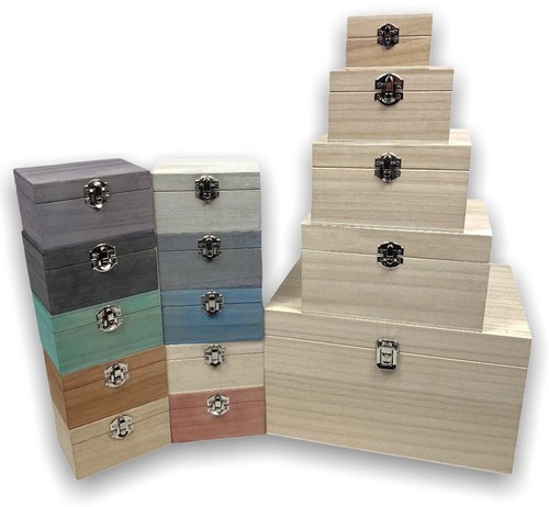 Large engraved wooden boxes - engraved,