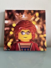 Lego Minifigure Canvas Wall
