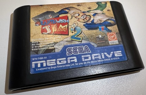 Earthworm jim sega mega - earthworm, 2