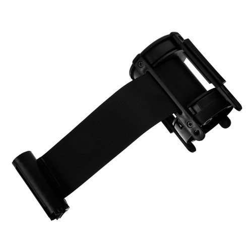 Retractable wall mount caution - wall,