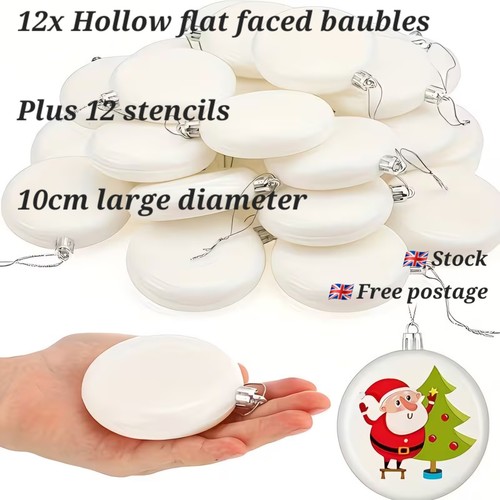 Pcs blank christmas flat - 12,