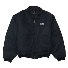 Hooligan Men's Black Bomber