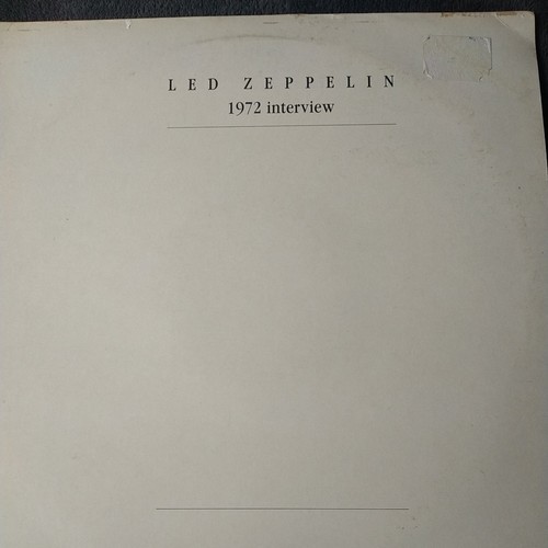 Led zeppelin 1972 white - led,