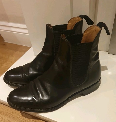 Loake 290b black polished - loake,
