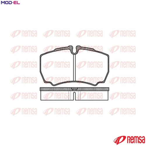 Brake pad set disc - brake,