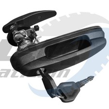 Truckman Hardtop Canopy Rear Door Handle Lock with Keys - Non Central Locking