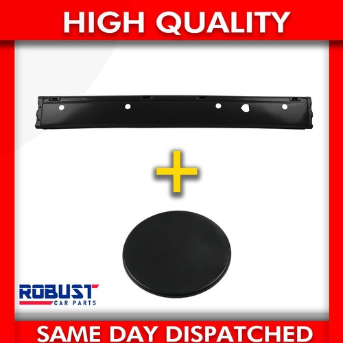 Rear bumper with - rear, hole