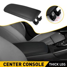 Black Leather Car Center Arm