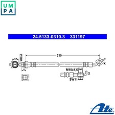 BRAKE HOSE 24.5133-0310.3 FOR