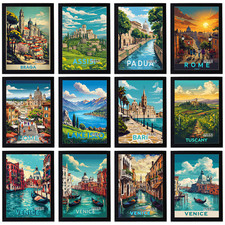 Vintage Travel Holiday Poster