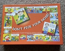 Don’t Pick Your Nose Board Game for Kids Family Fun Party Game for Children UK