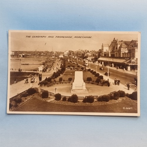 Morecambe postcard c1935 real - postcard,