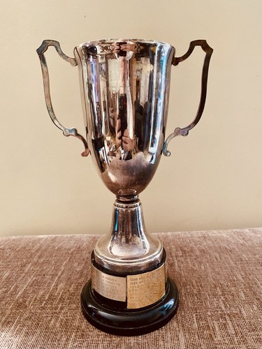 Silver trophy - 10.75”, |