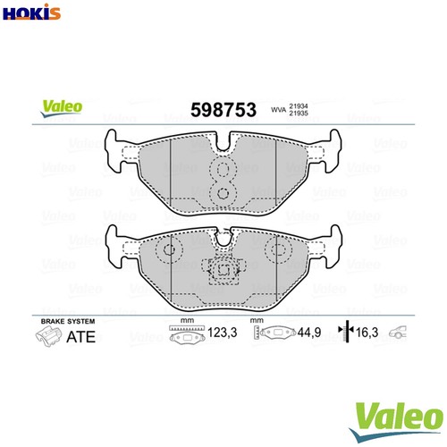 Brake pad set disc - pad,