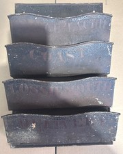 Rare Antique Railway Painted