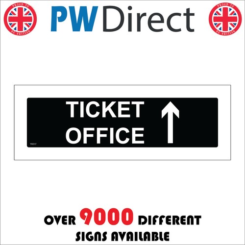 Sign ticket office - sign, up