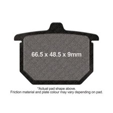 EBC Motorcycle Brake Pads DMX Rear Right Honda CB 900 FA 1980 - 1981