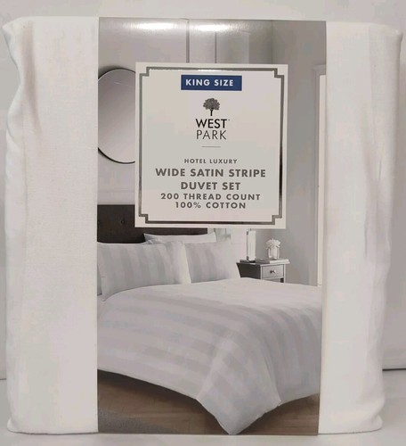 West park white wide satin - white,
