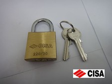 PADLOCK 30mm CISA HARDENED