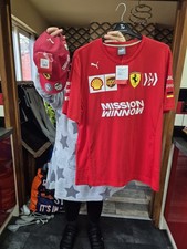 Puma Ferrari Mens Tshirt Size