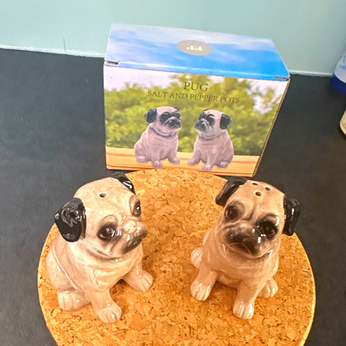 Pug dog ceramic - pug,