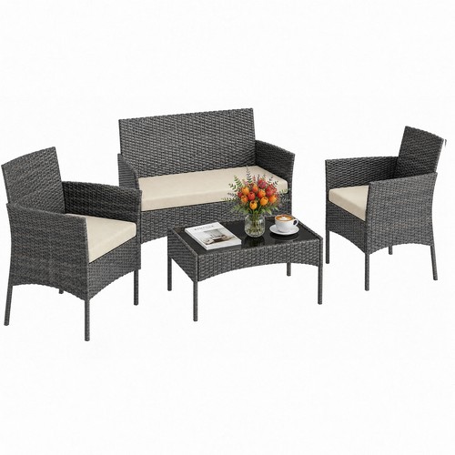 Seater rattan garden - seater,
