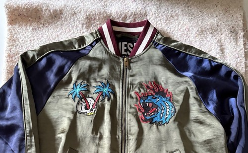 Deisel silk bomber jacket - deisel,
