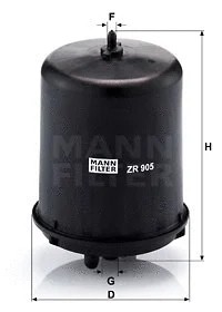 Oil filter fits - daf, xf