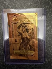 NEW 1/4 IDAHO GOLDBACK NOTE