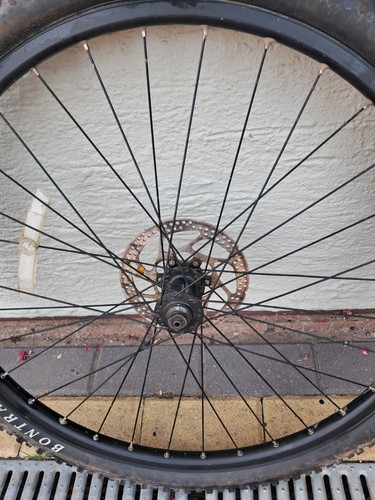 Bontrager 26inch front wheel - front,