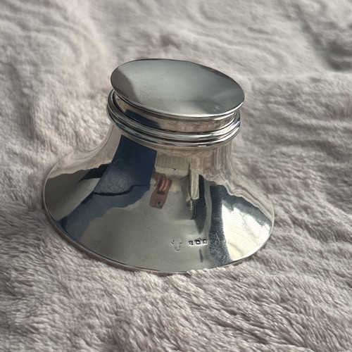 Solid sterling silver - silver, ink
