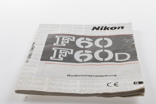 Nikon f60 f60d manual - f60d,