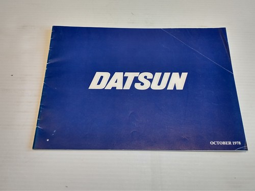 Datsun october 1978 sales - 1978,