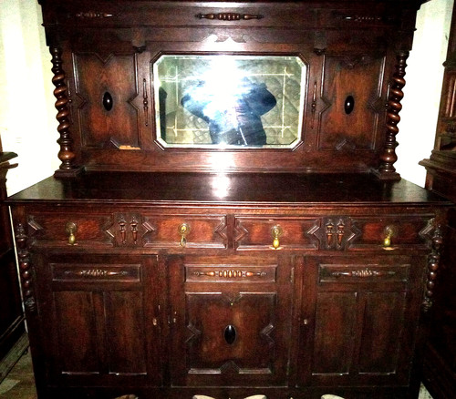 Antique 17thcentury buffet - antique,