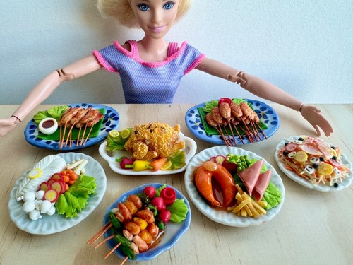 Dollhouse miniature bbq - 1:6,