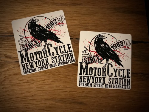 Biker stickers vintage - stickers,