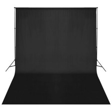 5M* Photo  Photo Screen Black Background Backdrop Stand L0J9